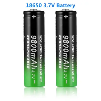 2021 nouă încărcare rapidă 18650 baterie de înaltă calitate 9800mah 3.7 V 18650 Li-ion lanterna de încărcare a bateriei + livrare gratuita