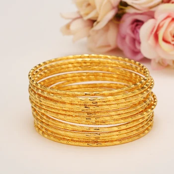 Bangrui Aur de 24k Culoare brățări pentru femei brățări de aur petrecerea de nunta bijuterii de Mireasă joias ouro Pret de Fabrica de Epocă