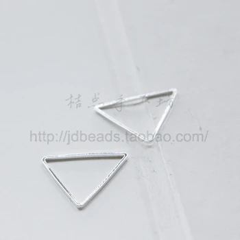 Alamă solidă Triunghi Inel - Link 21mm (1972C)