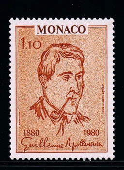 1buc/Set Noi Monaco Post de Timbru 1980 Autor Aporina Sculptura Stamps MNH