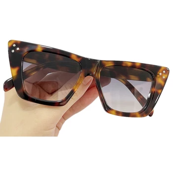 De înaltă Calitate Pentru Femei ochelari de Soare de Designer de Brand Pătrat Ochelari de Soare în aer liber Conducere Gradient de Ochelari de Vară UV400