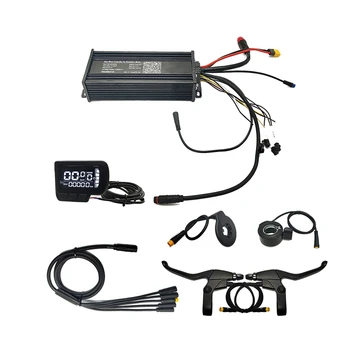 36V 48V 52V 1000W-1500W 35A 3-Modul de Undă Sinusoidală Ebike Controler de Colorat cu Ecran LCD rezistent la apa Kit de Conversie,EN06