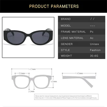 Moda Oval MYC REGINA Scrisori de ochelari de Soare pentru Femei, Omul Retro Largi Picior Bej Femei UV400 Ochelari de Conducere Nuante Ochelari 2022