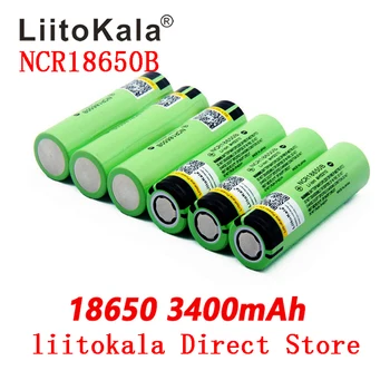 Fierbinte LiitoKala nou original NCR18650B 34B 3.7 V 18650 3400mAh baterie reîncărcabilă litiu baterie de lanternă