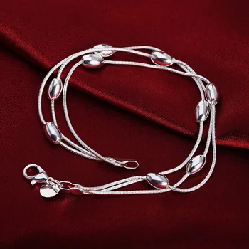 Fierbinte de înaltă calitate de argint 925 frumos ciucure margele Brățară pentru femeie bine de Lux, bijuterii de moda de Nuntă cadouri