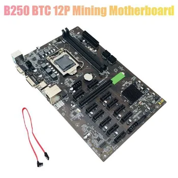 B250 BTC Mining Placa de baza LGA 1151 DDR4 12XGraphics Slot pentru Card SATA3.0 USB3.0 Redus de Energie pentru BTC Miner Minier