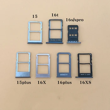 Pentru Meizu 16 16X SIM Card Tray Holder SD Slot Adaptor piesa de schimb
