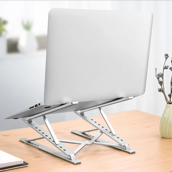 Suport pentru Laptop Titularul N8 pentru MacBook Air Pro Reglabil din Aluminiu Laptop Riser Pliabil Portabil Notebook Stand