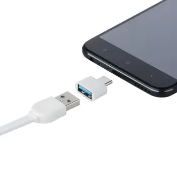 USB 3.1 Tip-C OTG La USB2.0 Cablu Adaptor de Tip C-C USB OTG Converter Pentru Xiaomi, Huawei Samsung Mouse-ul Tastatura USB Flash Disk 0