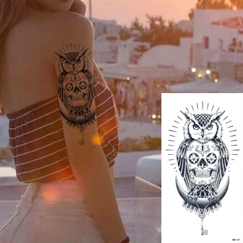 Impermeabil Tatuaj Temporar Autocolant Flash Tatuaje Body Art Brațul Fals Maneci Tatuaj Femei Bărbați