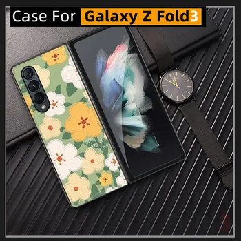 Pentru Samsung Galaxy Z Fold3 caz,Galaxy Z fold 3 caz,w22 PU Caz
