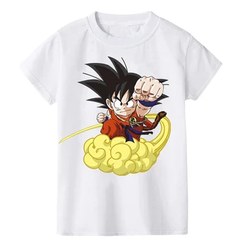 Dragon Ball Z Goku Îmbrăcăminte Thermoadhesive Autocolant Patch-uri pentru Tricouri DIY Decorare Haine Copii Baieti Anime Kawaii Aplicatii