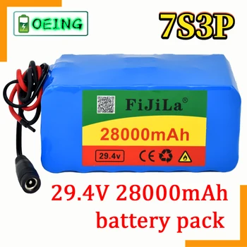2021 NOI 7s3p 18650 baterie litiu 29.4 v 28000mah biciclete electrice moped electric litiu-ion baterie pack