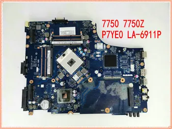Pentru Acer aspire 7750 7750Z notebook P7YE0 LA-6911P MBRN802001 MB.RN802.001 BORD PRINCIPAL HM65 DDR3 LA-6911P Laptop placa de baza