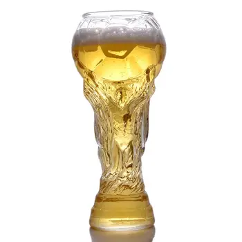2 buc/lot Creative 450ml Pahare de Bere de Fotbal Cupa Mondială de Sticlă Ceașcă Halbă de Bere pentru Clubul de Fotbal Fanii Bara de Partid cel Mai bun Cadou pentru Barbati