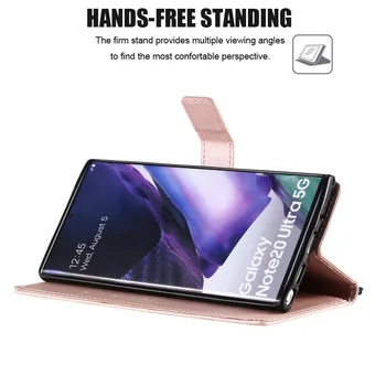 De lux Flip Portofel Caz Pentru Samsung Galaxy S20 S21 FE Plus Ultra S10Lite S9 S8 Plus S10 5G S10E S6 S7 Edge S5 S4 S3 din Piele de Caz