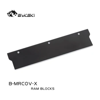 Bykski 2 buc RAM Armura de Acoperire din Aluminiu pentru Disc de Memorie Anod Ambarcațiunile de Cipuri de Memorie Lichid Radiator Decor Protecter B-MRCOV-X