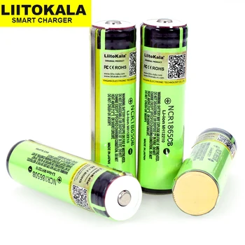 1-8PCS Liitokala 18650 3400mah 3.7 V NCR18650B Pentru Reîncărcabilă Lthium Bord de Protecție a Bateriei Potrivite Baterie de Lanternă