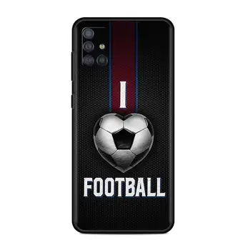 Fotbal Fotbal TPU Caz de Telefon Pentru Samsung Galaxy A51 A12 A21s A50 A71 A31 A52 A32 5G A72 A30 A11 A10 A02s A70 A12 Acoperi
