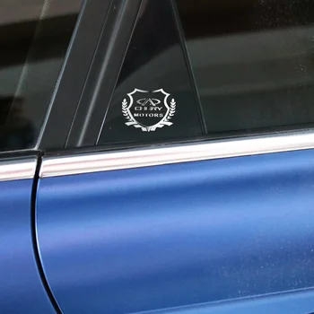 3D Masina de Metal de Styling Ușă Laterală Insigna Autocolante Geam Lateral Emblema Decalcomanii Pentru Opel Astra H G J Corsa Insignia Antara Meriva Zafira