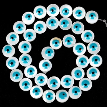 Ochii Răi Shell Margele Naturale Mama De Perla Shell Margele Pentru Bratara Colier Diy Bijuterii Diy Accesorii Handmade