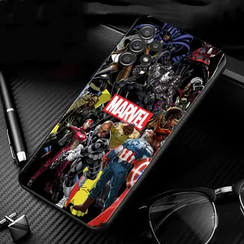 Marvel Avengers Caz pentru Samsung Galaxy A11 A21s A31 A41 A51 A71 A42 A12 A02s A52 A72 A22 A52s A03s Capac de Silicon