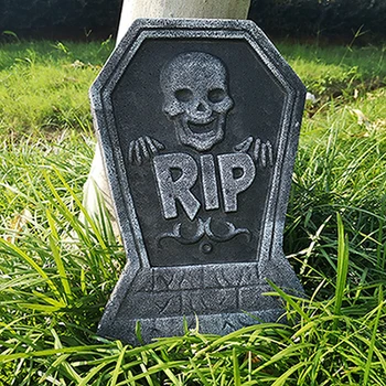 RIP Tombstone Spuma Schelet Decoratiuni de Halloween pentru Casa Mormânt Liliac Consumabile Partid Accesorii de Halloween de Groază elemente de Recuzită