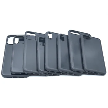 Gol Cazuri de Telefon Pentru iPhone 12 mini 11 Pro Max 6 7 8 Plus Xr X Goale Caz de Rășină DIY Cauciuc Telefon Caz Spații