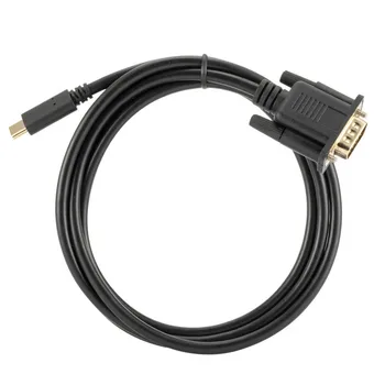 2022 Nou Tip C de sex Feminin Cablu VGA Adapter USBC USB 3.1 La VGA Cablu Adaptor Pentru NoteBook-uri Pro de Aer Chromebook Samsung Galaxy S9/S8