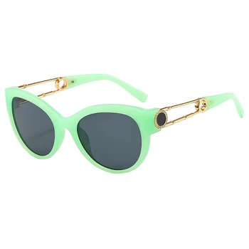 2021 Noua Moda Rotund Ochelari De Soare Pentru Femei Brand De Lux De Designer De Înaltă Calitate Pentru Bărbați Ochelari De Soare Ochi De Pisica De Conducere Nuante Oculos Uv400