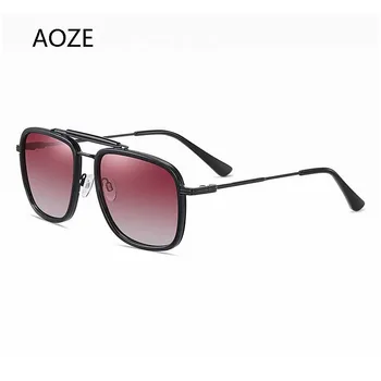 Moda Clasic Gradient polarized TR90 ochelari de Soare se Răcească pentru Bărbați Vintage Design de Brand Ochelari de Soare lunette de soleil femme UV400