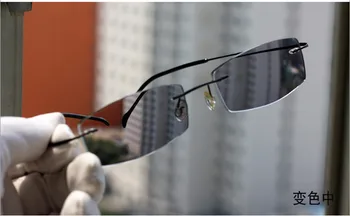 Fotocromatică ochelari de Soare, Lentile de Ochi Anti-radiații Grey/brown Lentile de contact Colorate pentru Ochi Ochelari Optice Ochelari baza de Prescriptie medicala Femei