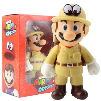 Super Mario, Luigi, Yoshi Donkey Kong Bowser Figuri de Desene animate din PVC Model de Acțiune Figura Jucarii pentru Copii de Ziua de nastere Cadouri de Craciun
