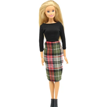 29cm Papusa Sac Carouri Fusta Șold T-shirt pentru Copii Papusa de Sus și Pantaloni Accesorii Papusa Barbie Moda de zi cu Zi Purta Haine