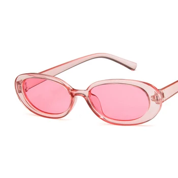 LeonLion 2021 Mici ochelari de Soare Retro Femei Roz Oval Ochelari de vedere Pentru Femei/Barbati de Brand Designer de Ochelari Doamnelor Lentes De Sol UV400 0