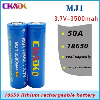 CKADK Original MJ1 3.7 v 3500 mah 18650 Litiu Reîncărcabilă Baterie Pentru Lanternă baterii MJ1 baterie de 3500mah