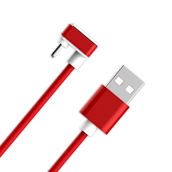 USB2.0 Regulat de Încărcare Mobilă Linie de Date USB 2A Încărcare de Transmitere a Datelor Cablu de 1M 180 de Grade Cot Pentru iPhone