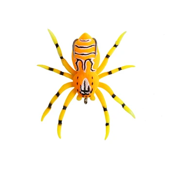Goture 1buc Spider Moale Momeala 7cm 6g Silicon Momeală Artificială Softbait Atrage Weedless Pescuit Nada cu un Design Realist