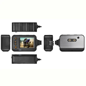 2 inch Motocicleta Dash Cam HD 1080P DVR Camera cu Unghi Larg Loop Recorder Fata + Spate rezistent la apa Viziune de Noapte de Conducere Recorder