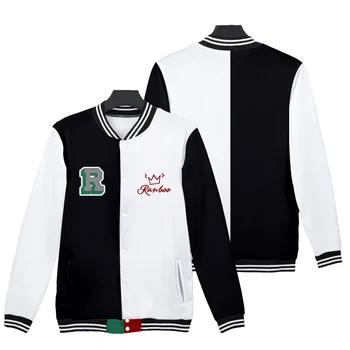 Ranboo Noul Logo Echipa de Vis SMP 3D de Imprimare jacheta de Baseball strat Uniform de iarnă Hanorace Barbati/Femei Streetwear Kawaii jachete 1
