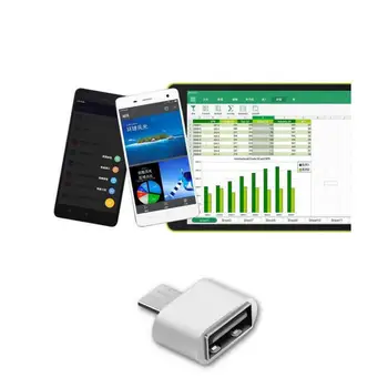USB 3.1 Tip-C OTG La USB2.0 Cablu Adaptor de Tip C-C USB OTG Converter Pentru Xiaomi, Huawei Samsung Mouse-ul Tastatura USB Flash Disk 1