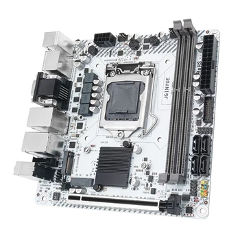 JGINYUE H97 Placa de baza LGA 1150 Set Kit Cu Xeon E3-1270 V3 Procesor și memorie DDR3 16GB（2*8GB）Desktop Memorie H97I de JOCURI de noroc 1