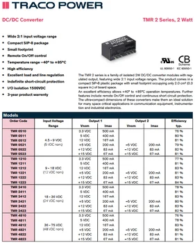 10buc/Lot TMR-0511 RMN 0511 0511 Non-Izolate DC/DC 5V 2W Output-5V-400mA de intrare-4.5 V-9V 1