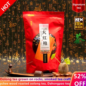 5A China Wuyi Rougui -Ceai 5A Da Hong Pao Oolong, Ceai Chinezesc Marea Robă Roșie dahongpao -Ceai Verde Organic Food-Oală de Ceai de slabit 2