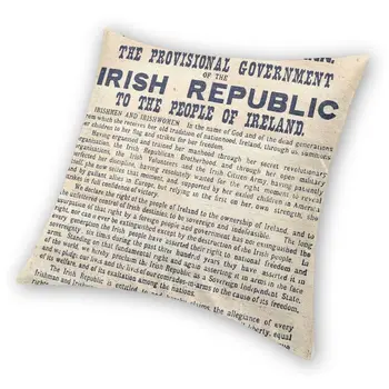 1916 Irlandezii Proclamarea Dakimakura Pernă de Pernă Perne Anime Dakimakura Pernele de Acoperire 60x60 2