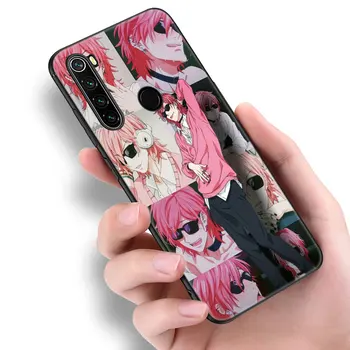 Anime Yarichin Curva Club Silicon Telefon Caz Pentru Xiaomi Redmi Note 10 9 Pro Max 10 9 8 8A 7 Pro 9 9C 9A 9T 10T Capac negru 2