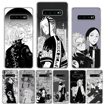 Tokyo Răzbunătorul Anime Comic Caz de Telefon Pentru Samsung Galaxy S20 S21 FE Ultra S10 Plus S9 S8 S7 Edge J4 J6 J8 + S10E Lite Moale Capa 2