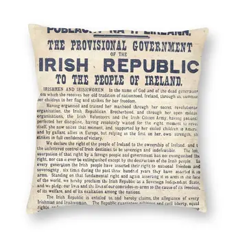 1916 Irlandezii Proclamarea Dakimakura Pernă de Pernă Perne Anime Dakimakura Pernele de Acoperire 60x60 3