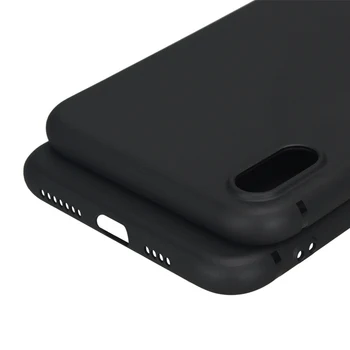 Negru tpu caz pentru iphone 5 5s se 6 6s 7 8 plus x 10 caz silicon cover pentru iphone XR XS 11 pro MAX cazul leu animal 3