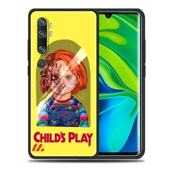 Film de groaza Chucky Dragoste drăguț Telefon Caz Pentru Xiaomi Mi Poco X3 NFC M3 F3 Nota 10 Lite 11 Ultra 10T Pro 5G 9T Moale Capac Negru 3